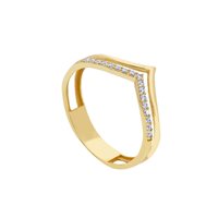 Anello Gioielleria Dossena  Donna in Oro Zircone 279854